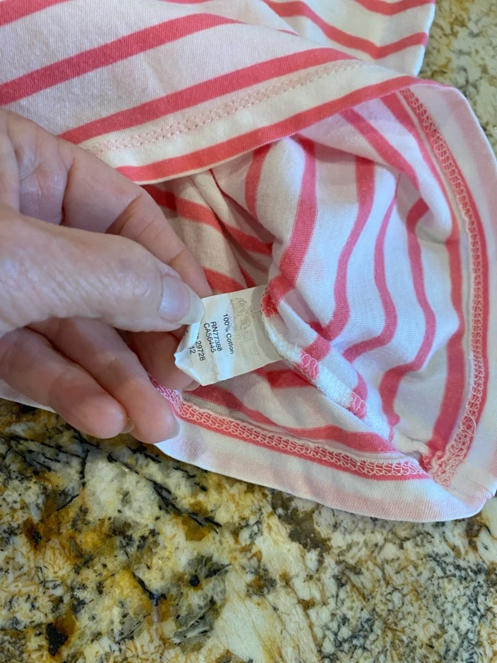 J. CREW Cotton Striped Top